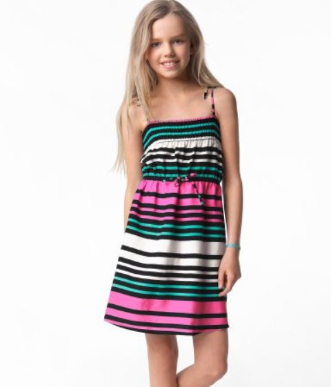 2013 H&M kız çocuk elbise modelleri