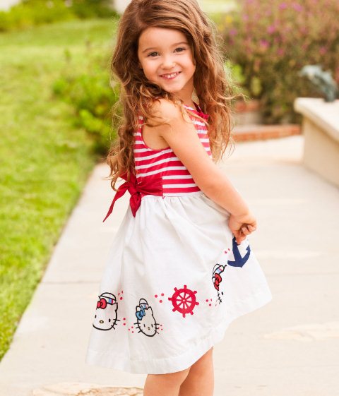 H&M kız çocuk yazlık elbise modelleri