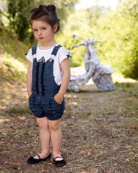 benetton kız çocuk tulum