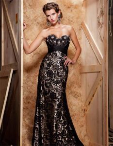 dantel abiye elbise modelleri