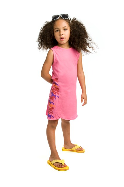 en şık benetton kız çocuk elbise