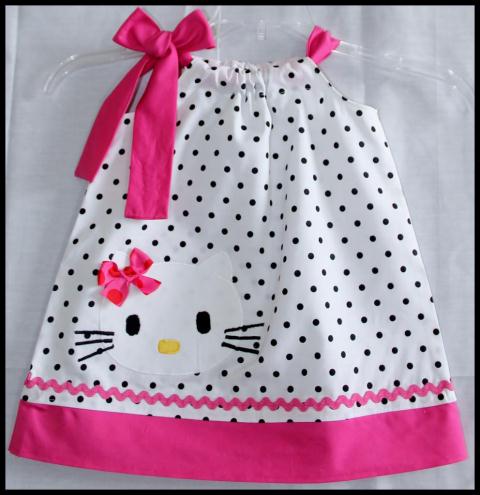 hello kittyli elbise modeli