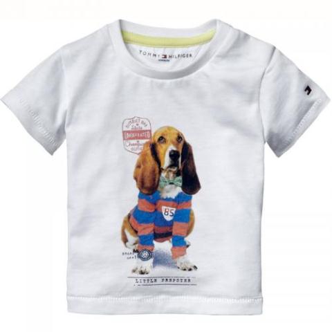 Tommy Hilfiger kız çocuk tişört modeli