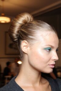 balerin topuzu modelleri