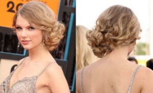 en güzel ense topuzu saç modelleri