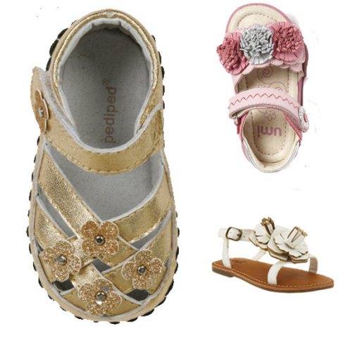 en güzel kız çocuk sandalet modelleri