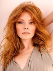 en güzel kızıl saç makyaj örnekleri