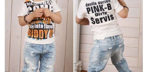 erkek çocuk kot pantolon modeli