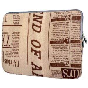 gazete resimli tablet çantası