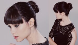 kahküllü balerin topuzu modeli