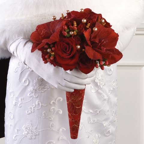 kırmızı yapay gelin çiçeği modelleri
