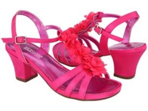 kız çocuk için topuklu ayakkabı modeli