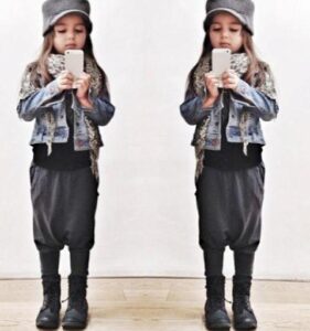 kız çocuk şalvar pantolon