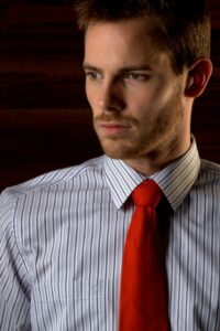 klasik çizgili erkek gömlek modeli