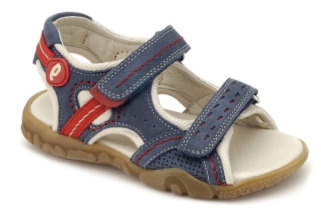 mavi erkek çocuk sandalet modeli