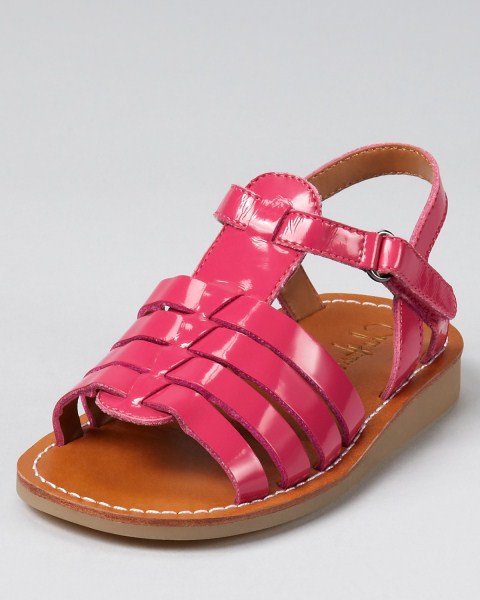 pembe kız çocuk sandaleti