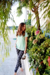 puantiyeli pantolon modelleri