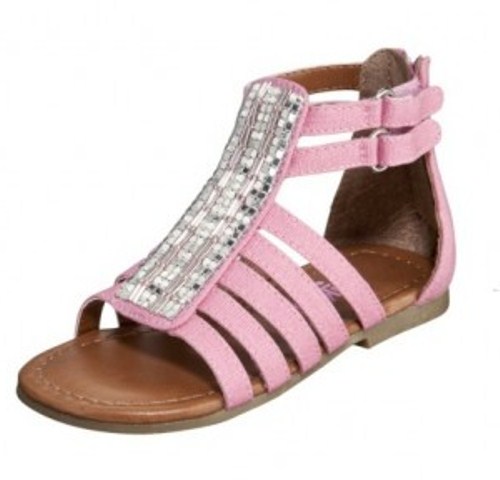 taşlı kız çocuk sandaleti