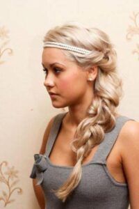 yandan örgü modeli