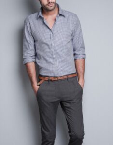 zara klasik erkek gömlek