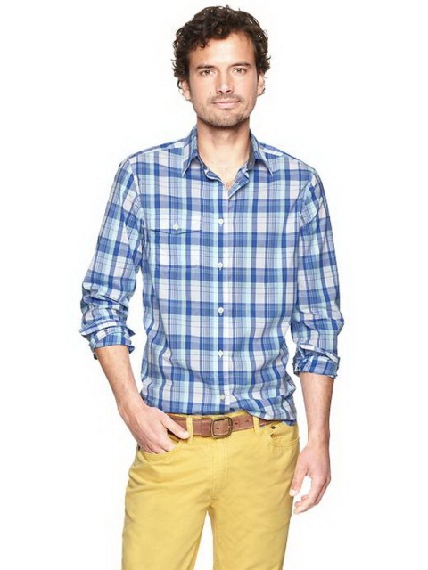 gap çizgili gömlek modeli