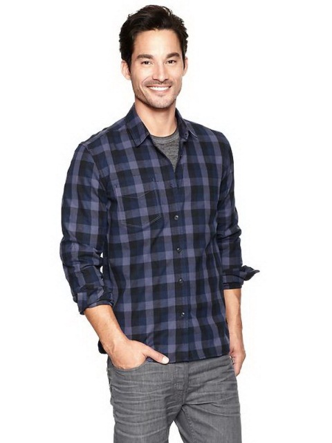 gap erkek günlük gömlek modeli