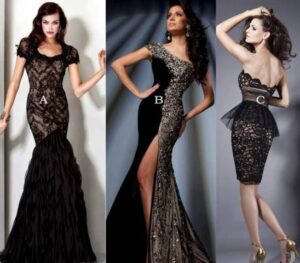 2014 dantel abiye elbise modeli