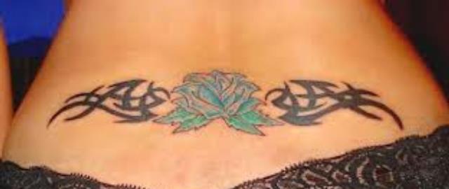 bele yapılan dövmeler