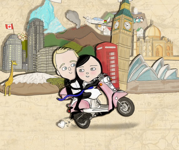 eğlenceli düğün davetiyeleri