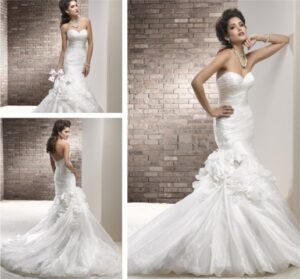 en güzel balık etek gelinlik modelleri