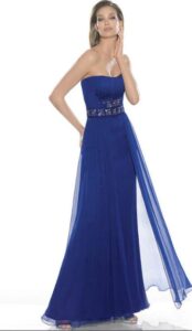 gece mavisi elbiseler