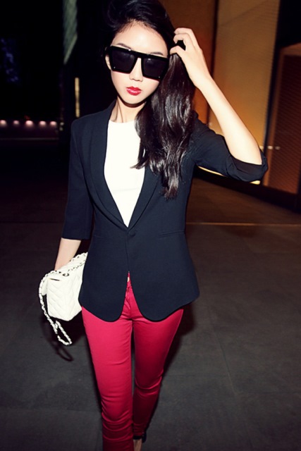siyah blazer ceket modeli