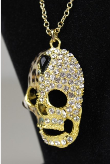 uzun kurukafalı kolye