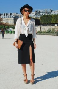 derin yırtmaçlı etek modelleri