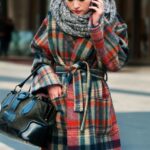 ekoseli palto modeli