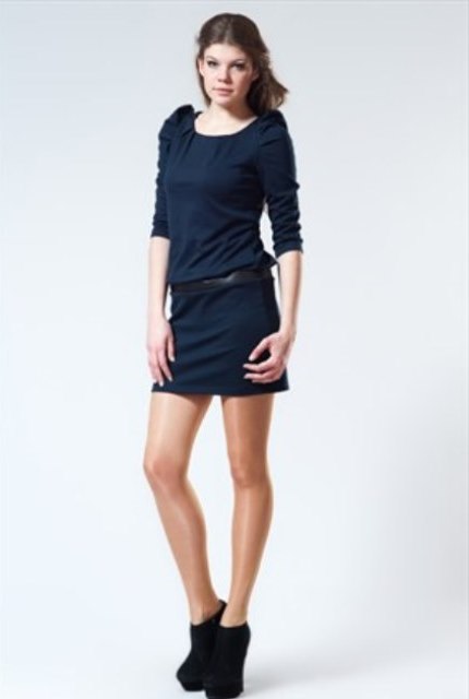 en şık kışlık elbise modelleri