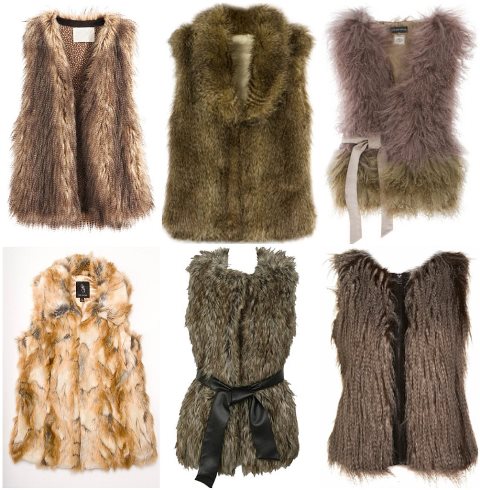 kürk yelek modelleri