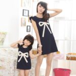 anne kız aynı elbise