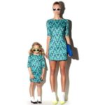 anne kız bir örnek kıyafet modeli