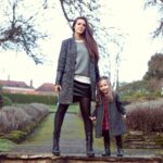 anne kız bir örnek palto modeli