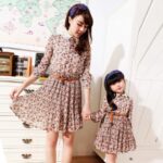 anne kız elbise modeli