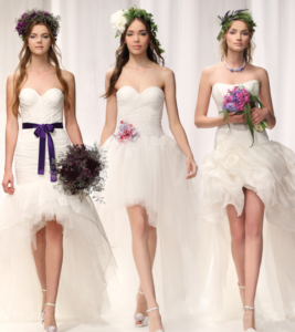 en güzel kısa gelinlik modelleri