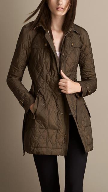 en şık kapitone mont modeli