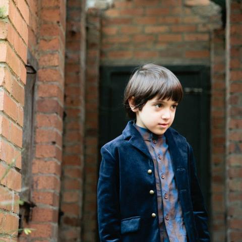 erkek çocuk kadife ceket modeli