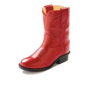 kız çocuk için kırmızı kovboy çizmesi
