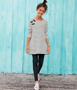 kız çocuk uzun kollu tunik