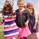 rengarenk kız çocuk kıyafet modelleri