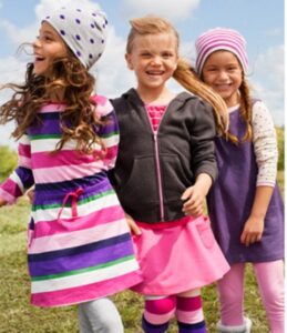 rengarenk kız çocuk kıyafet modelleri