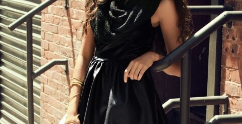 en şık deri elbiseler