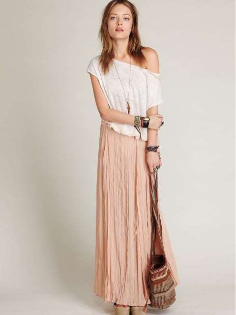 2014 ilkbahar yaz trendleri - şifon etek modası